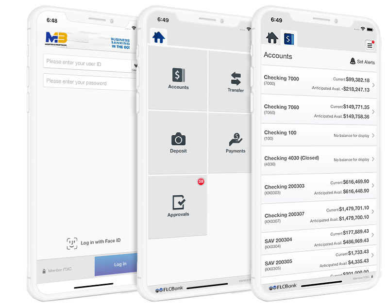 FLCBank Business App